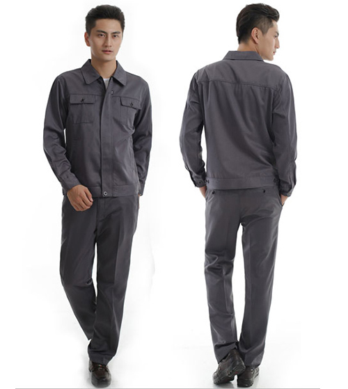 Quấn áo bảo hộ kaki màu ghi xám