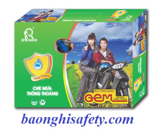 áo mưa bộ GEM
