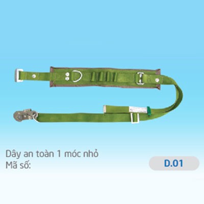 dây an toàn Bảo bình 1 móc nhỏ D.01