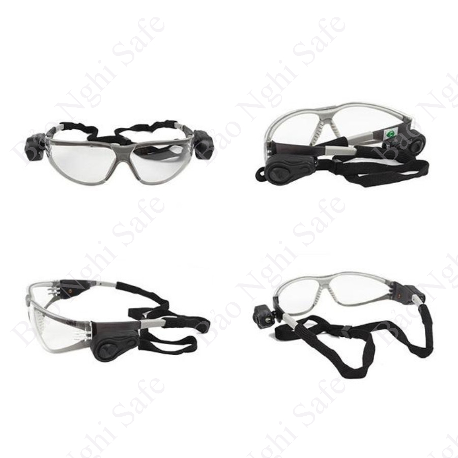 KÍNH BẢO HỘ 3M 11356 CÓ GẮN ĐÈN