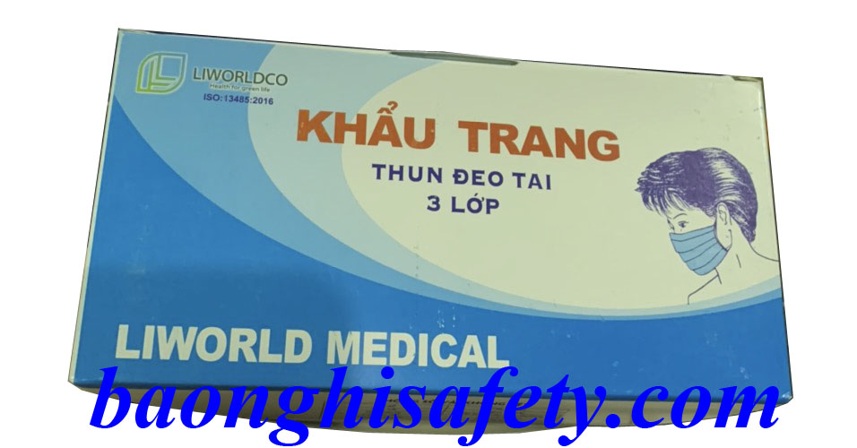KHẨU TRANG Y TẾ 3 LỚP LIWORLD MEDICAL