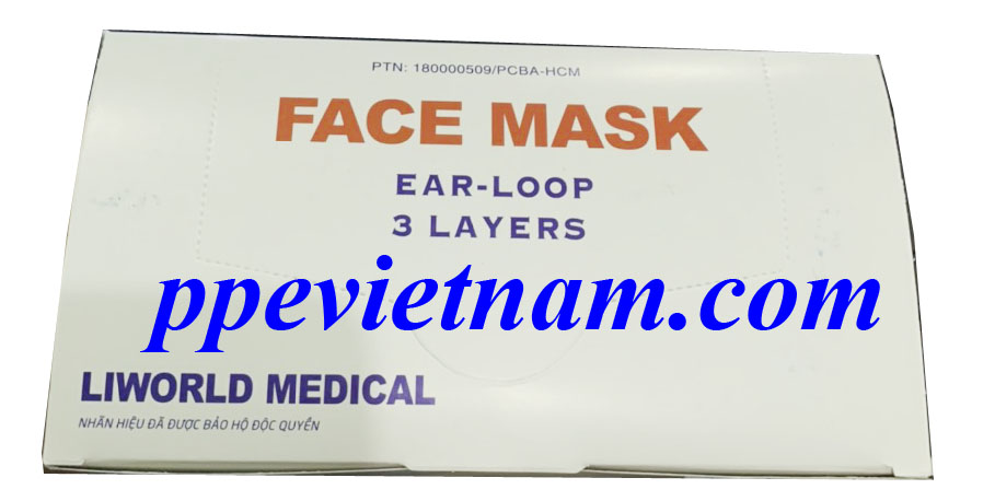 KHẨU TRANG Y TẾ 3 LỚP LIWORLD MEDICAL