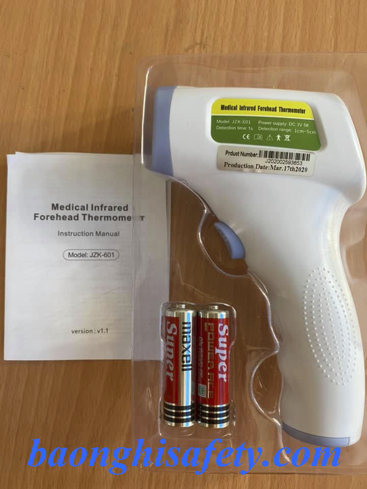 NHIỆT KẾ HỒNG NGOẠI ĐO TRÁN JZIKI JKZ-601