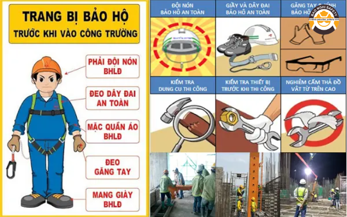 10 sai lầm khi dùng thiết bị bảo hộ lao động và cách khắc phục