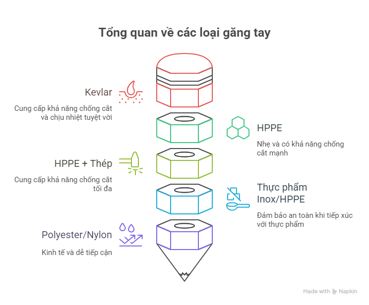 TOP 5 LOẠI GĂNG TAY CHỐNG CẮT ĐƯỢC ƯA CHUỘNG NHẤT HIỆN NAY