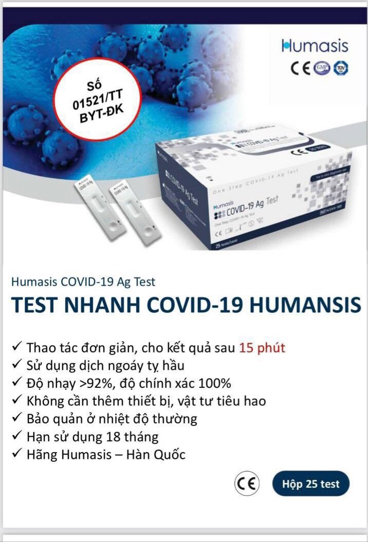 Test nhanh HUMASIS HQ