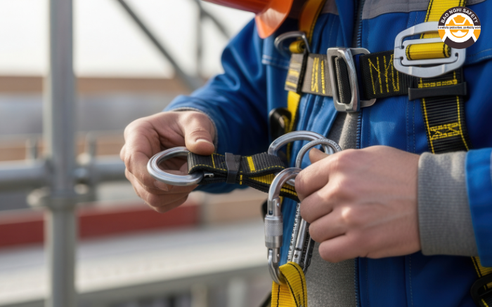 Thiết bị chống rơi ngã: Cách sử dụng dây đai an toàn đúng kỹ thuật