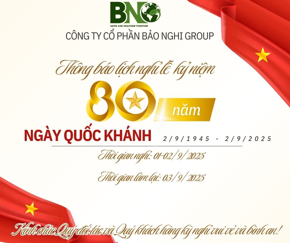 THÔNG BÁO NGHỈ LỄ QUỐC KHÁNH 2025