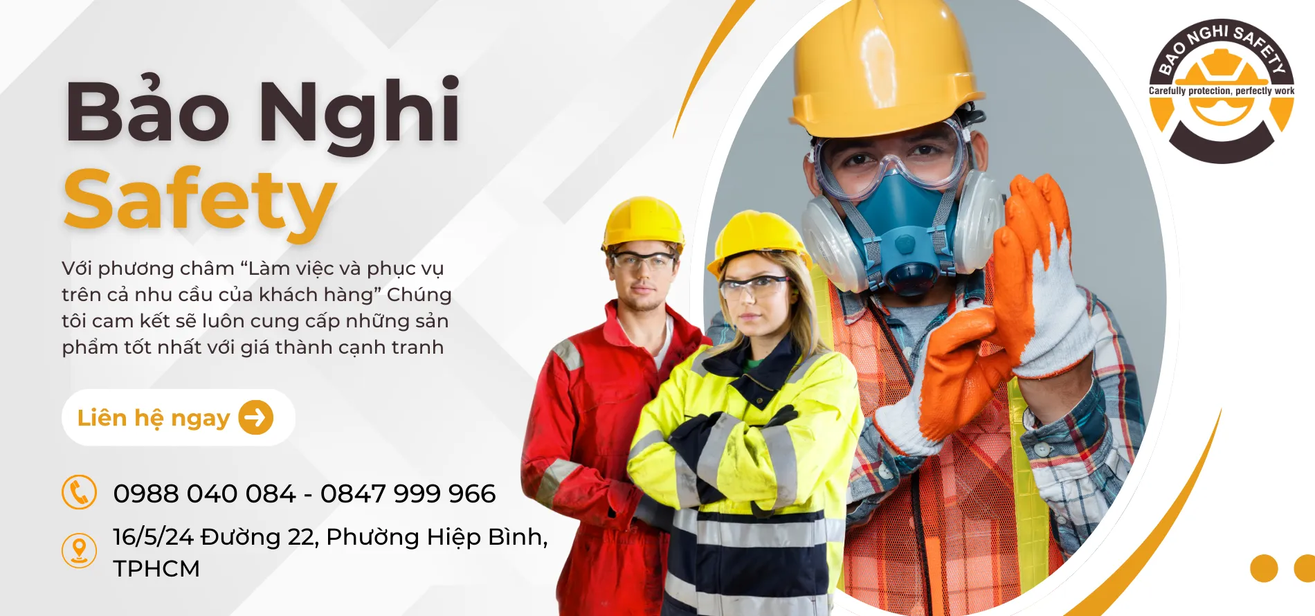Bảo Nghi Safety chuyên cung cấp quần áo bảo hộ lao động 