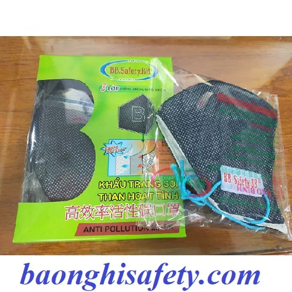 Khẩu trang lưới có than hoạt tính Bảo Bình 650
