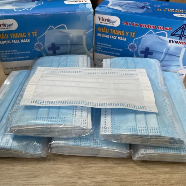 KHẨU TRANG 4 LỚP KHÁNG KHUẨN VINAPPE