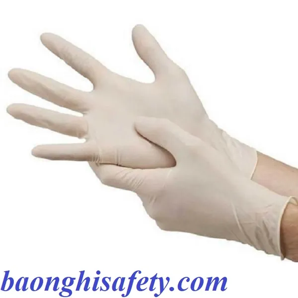 Găng tay latex HTC có bột