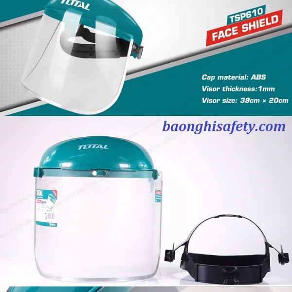 Mũ Gắn Kính Che Mặt Total