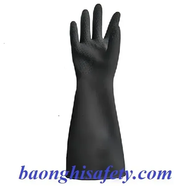 Găng tay cao su chống acid