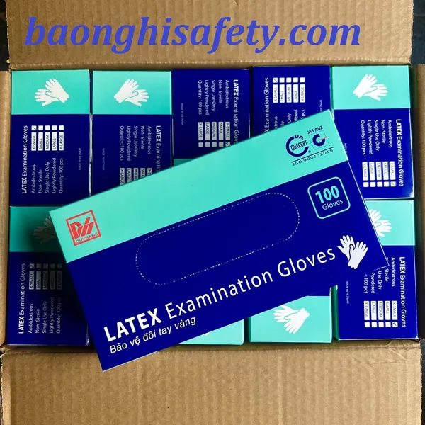Găng tay latex có bột Duy Hàng