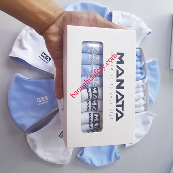 KHẨU TRANG VẢI KHÁNG KHUẨN MANATA