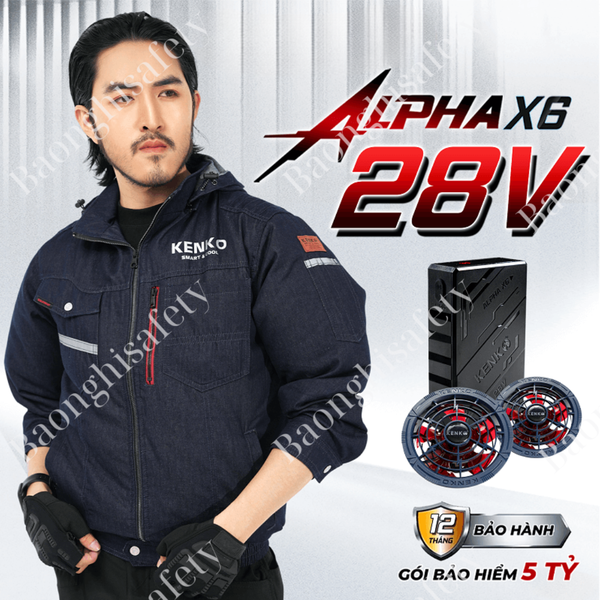 Áo điều hòa KENKO SMART & COOL SM24 Denim