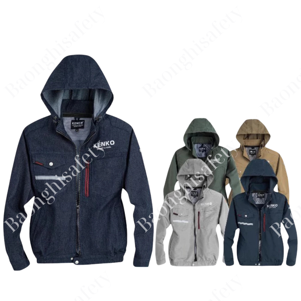 Áo điều hòa KENKO SMART & COOL SM24 Taslan Màu Ghi