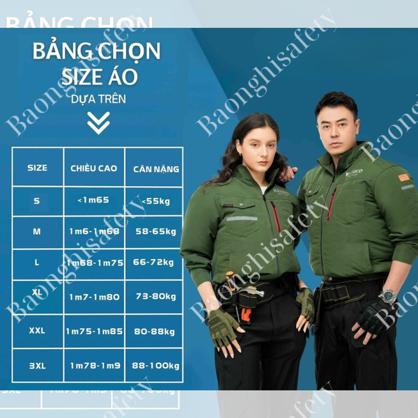 Áo điều hòa KENKO SMART & COOL SM24 Taslan Màu Ghi