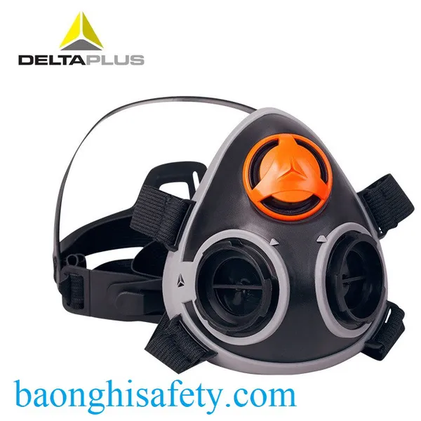 MẶT NẠ PHÒNG ĐỘC HAI PHIN LỌC DELTAPLUS M6400 