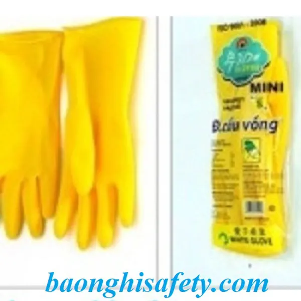 Găng tay cao su Cầu vòng - Ngắn tay