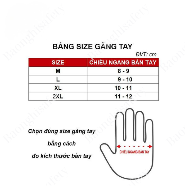 Găng tay chống cắt cấp độ 3 RANDO – Bảo vệ an toàn, thao tác linh hoạt