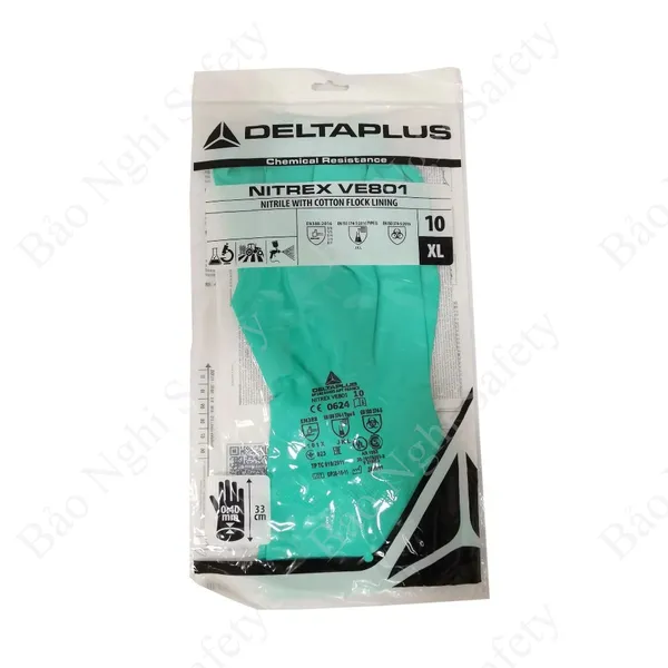 GĂNG TAY CHỐNG HÓA CHẤT DELTAPLUS VE801