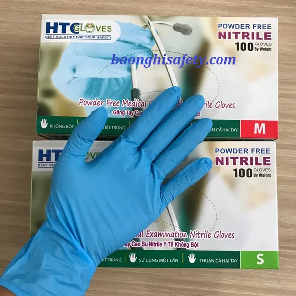 Găng tay Nitrile HTC
