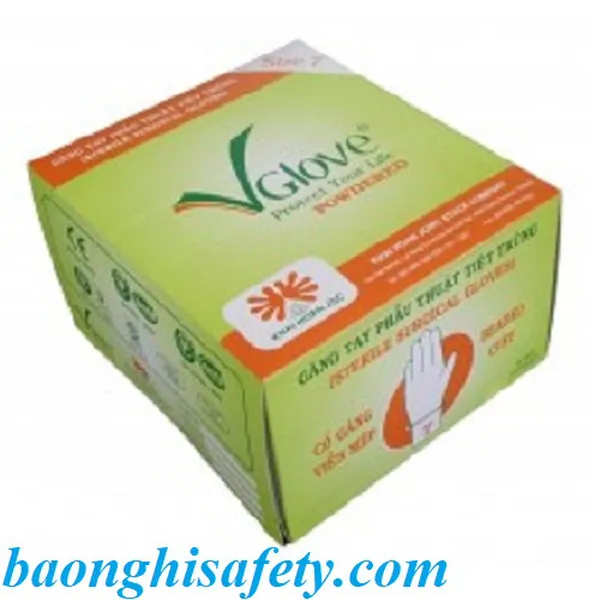 GĂNG TAY PHẪU THUẬT VGLOVE TIỆT TRÙNG