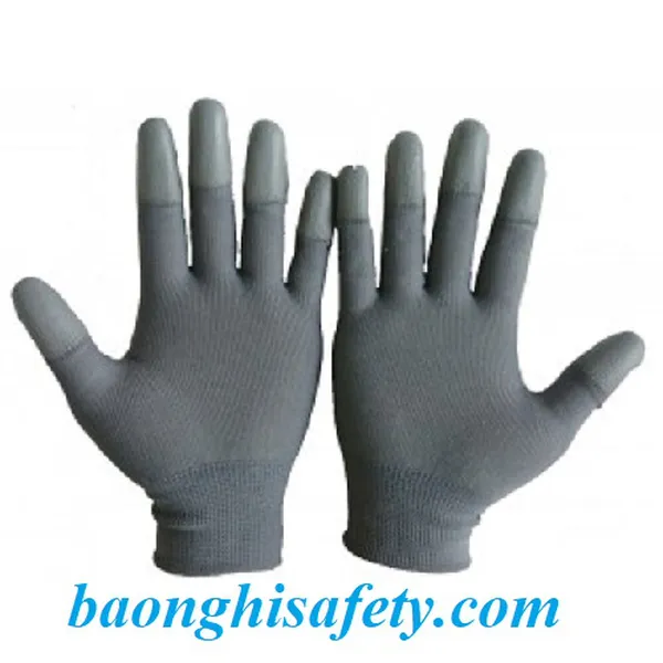 GĂNG TAY PHỦ PU NGÓN CHỐNG TĨNH ĐIỆN