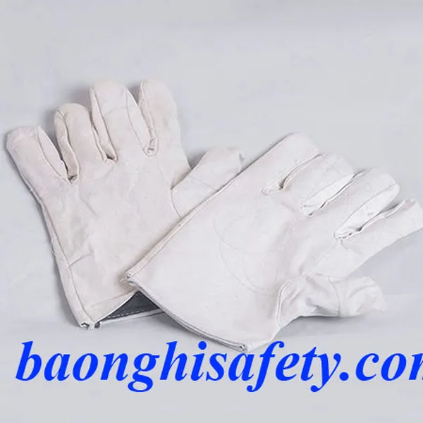 Găng tay vải bạt