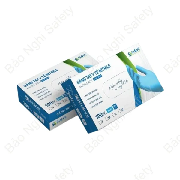 GĂNG TAY Y TẾ NITRILE SSGLOVE