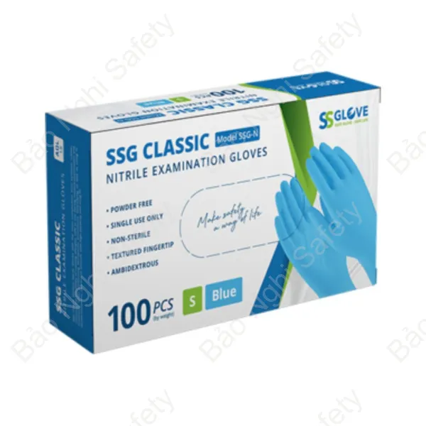 GĂNG TAY Y TẾ NITRILE SSGLOVE