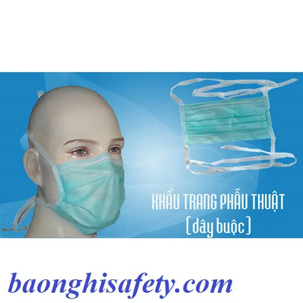 Khẩu trang phẫu thuật - Dây buộc