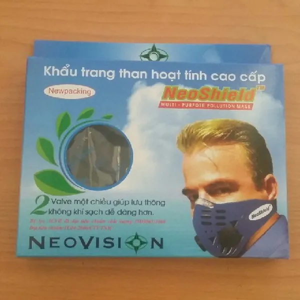 KHẨU TRANG THAN HOẠT TÍNH NEOSHIELD