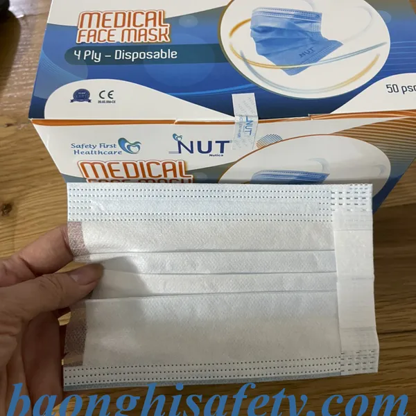 KHẨU TRANG Y TẾ 4 LỚP KHÁNG KHUẨN NUT