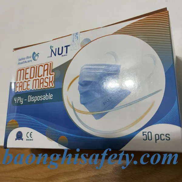 KHẨU TRANG Y TẾ 4 LỚP KHÁNG KHUẨN NUT