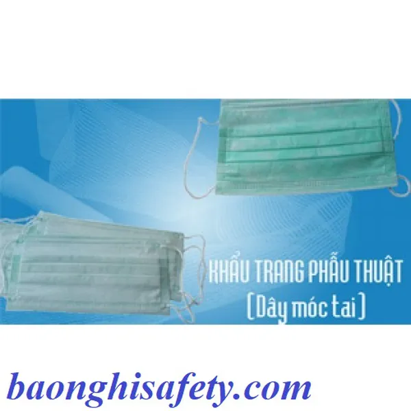 Khẩu trang phẫu thuật - Dây móc tai