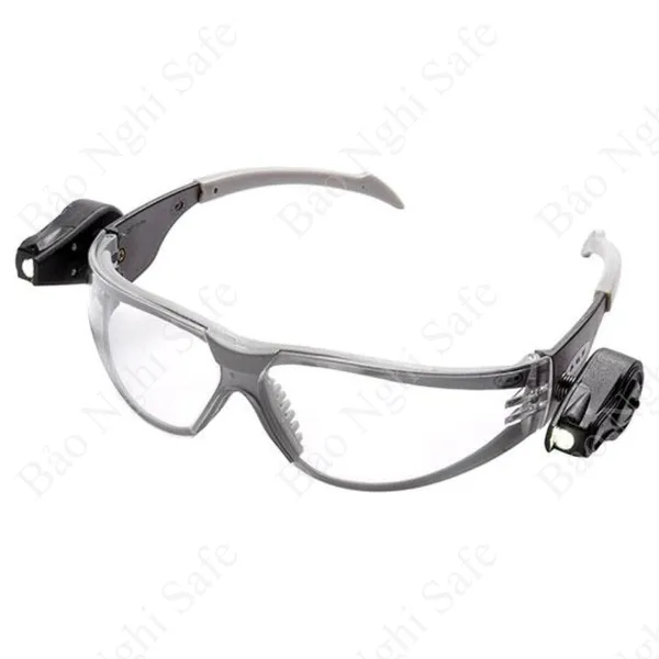 KÍNH BẢO HỘ 3M 11356 CÓ GẮN ĐÈN