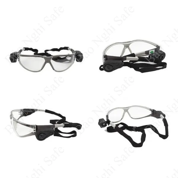 KÍNH BẢO HỘ 3M 11356 CÓ GẮN ĐÈN