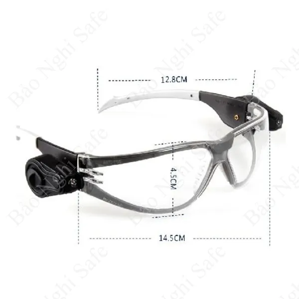 KÍNH BẢO HỘ 3M 11356 CÓ GẮN ĐÈN