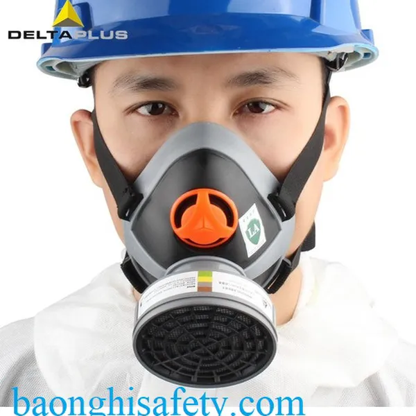 MẶT NẠ PHÒNG ĐỘC MỘT PHIN LỌC DELTAPLUS M6300 
