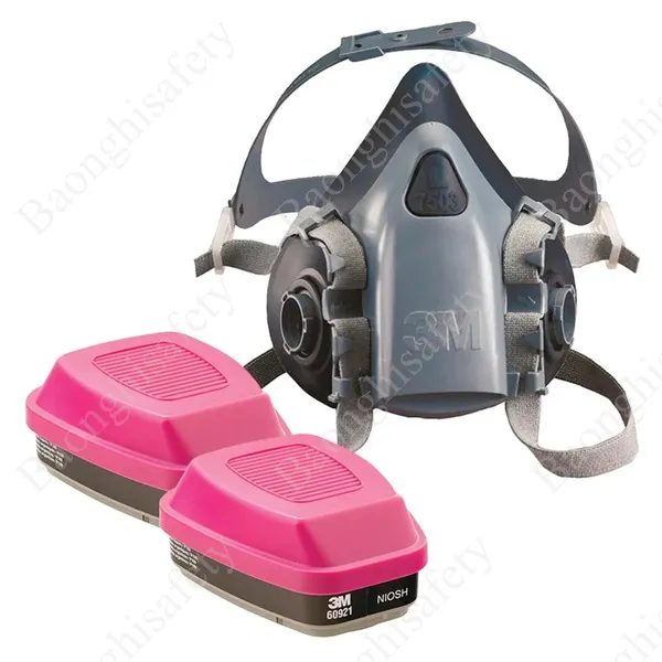 MẶT NẠ PHÒNG ĐỘC 3M 7503 HAI PHIN LỌC