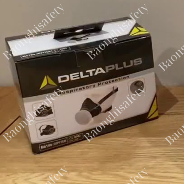 MẶT NẠ PHÒNG ĐỘC DELTAPLUS M6400 HAI PHIN LỌC