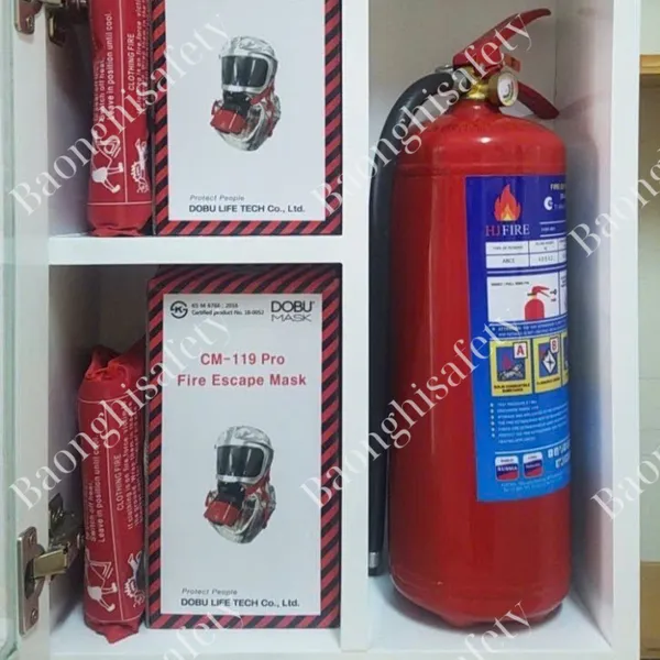 Mặt nạ thoát hiểm khẩn cấp CM-119PRO DOBU – Bảo vệ hô hấp khi hỏa hoạn