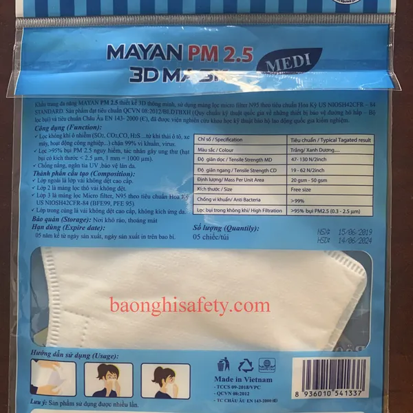 KHẨU TRANG MAYAN 3D MASK