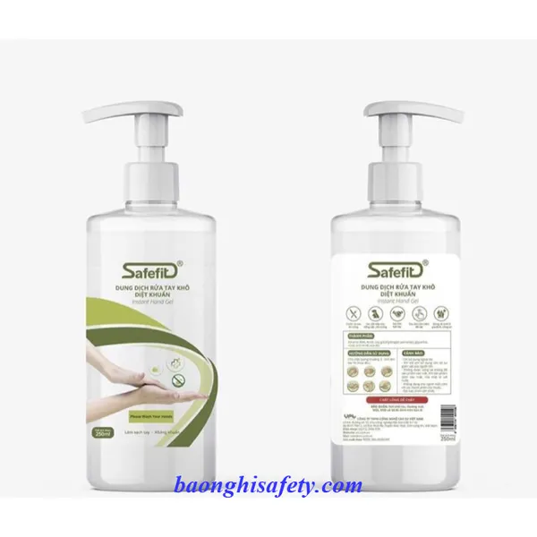 NƯỚC RỬA TAY KHÔ SAFEFIT 250ML