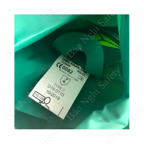 QUẦN ÁO CHỐNG HÓA CHẤT DELTAPLUS CO600