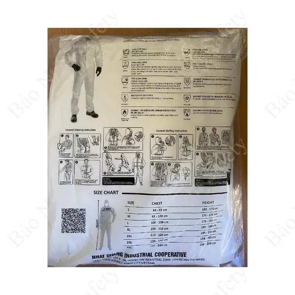QUẦN ÁO CHỐNG HÓA CHẤT VINGUARD 2000 PRO