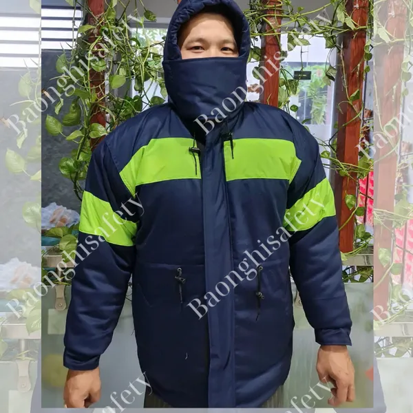 Quần áo kho lạnh -20℃ có phản quang